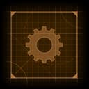 Laboratory Desk Schematic icon