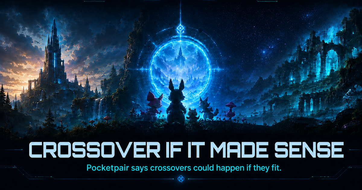 Pocketpair says it would crossover with ARK, No Man's Sky and Enshrouded "tomorrow" — if it made sense